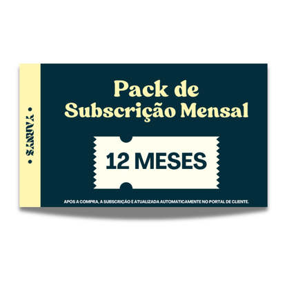 Pack de Subscrição Mensal