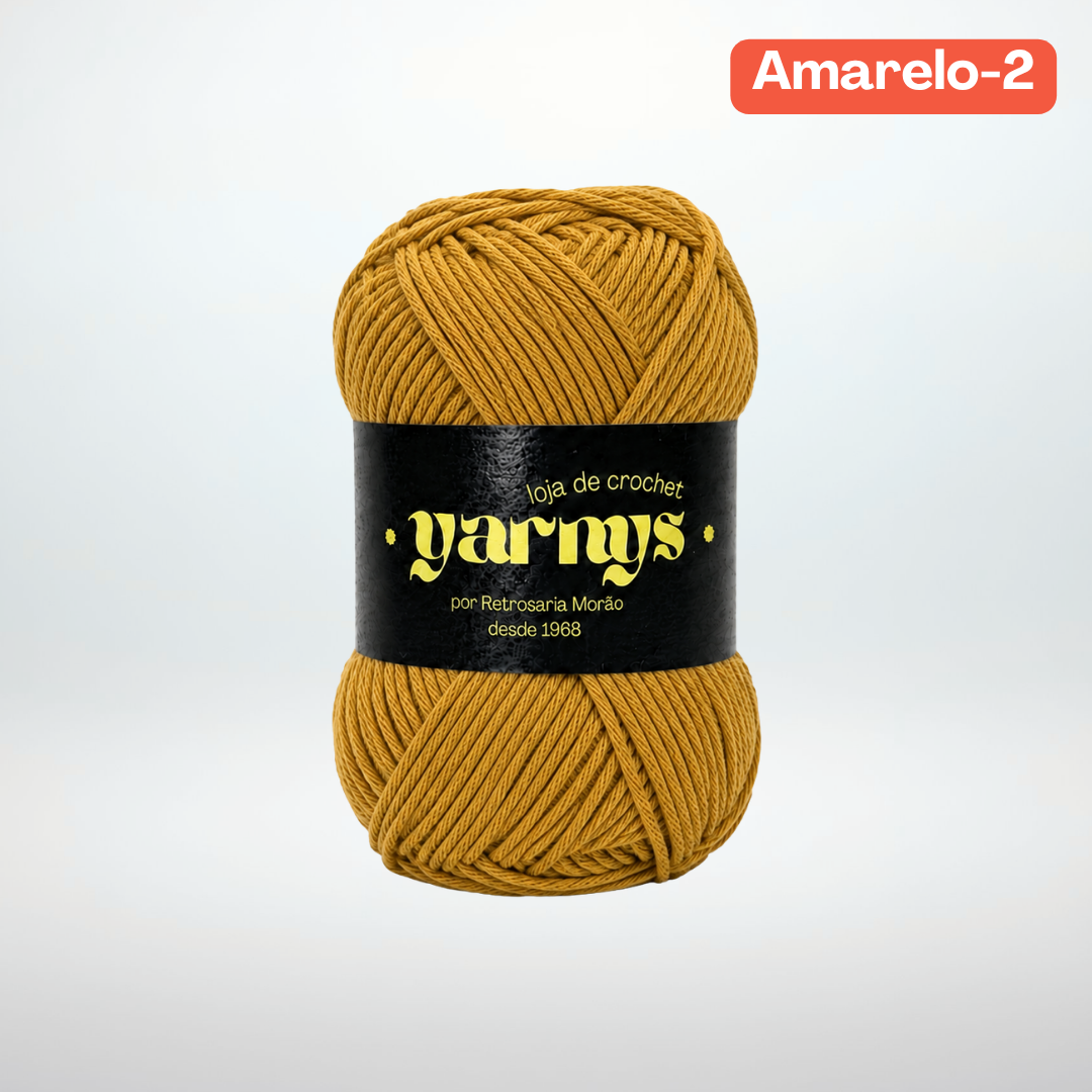 Conjunto de Fios de Algodão Reciclado