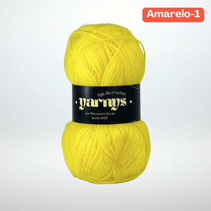 Conjunto de Fios Mohair (Projeto do Lenço/Xaile)