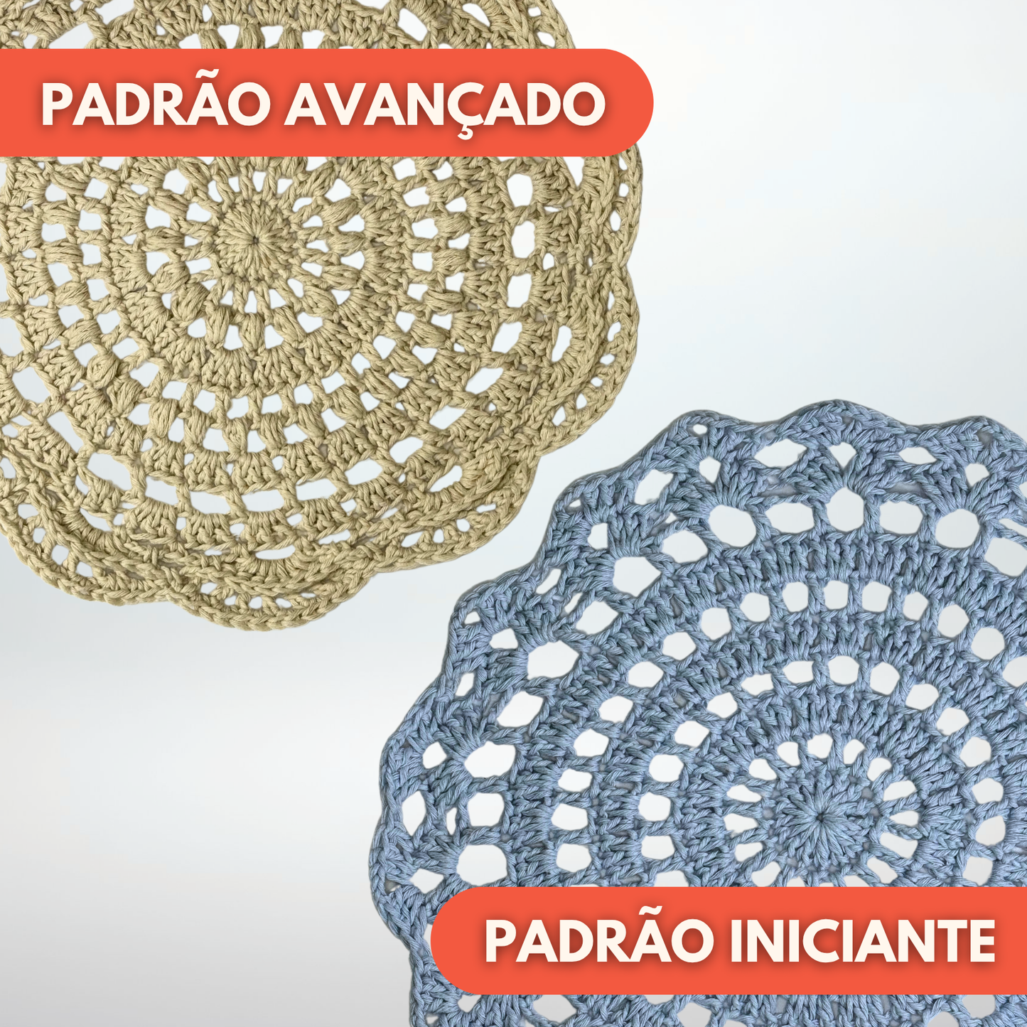 Projeto Completo de Crochet (Bases de Mesa)