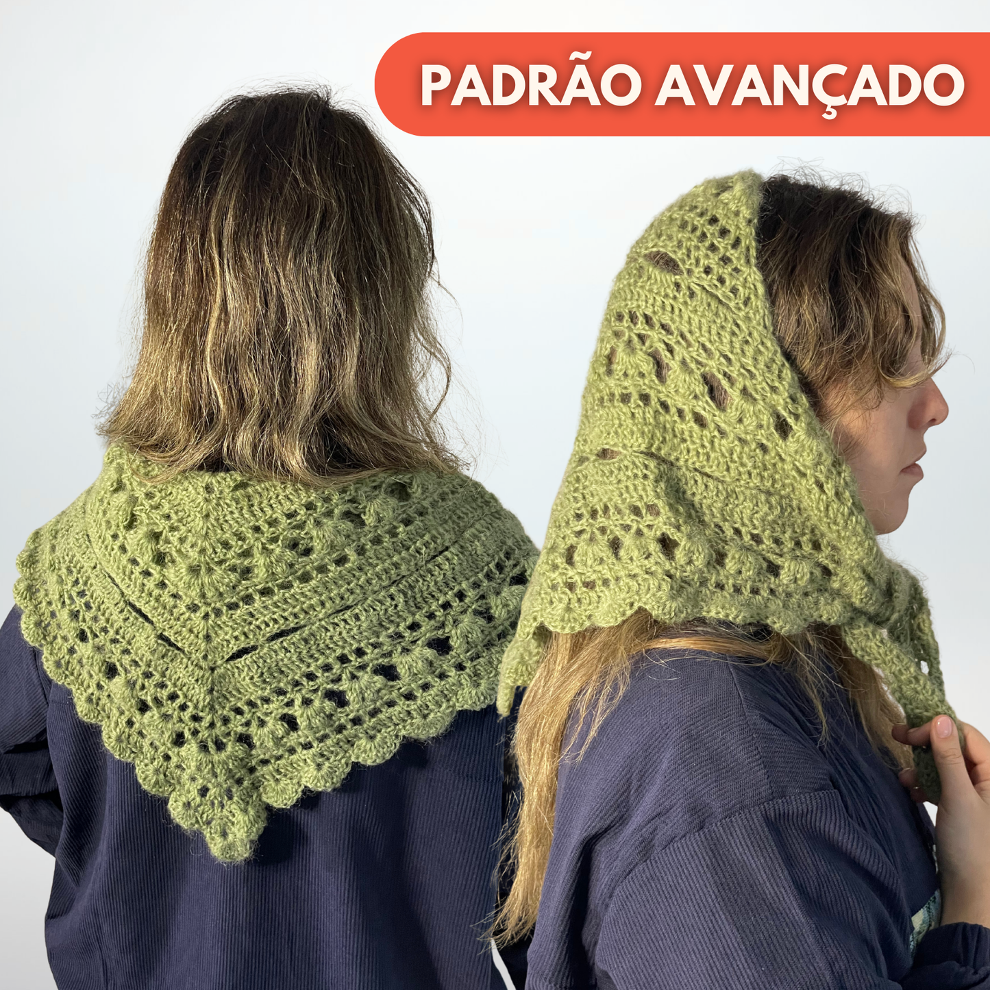 Projeto Completo de Crochet (Lenço/Xaile)