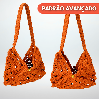 Projeto Completo de Crochet (Mala 100% Lã)