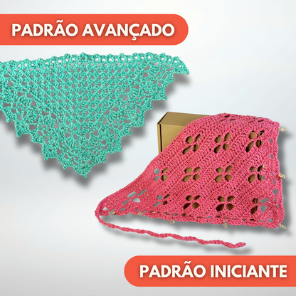 Projeto Completo de Crochet (Bandana)