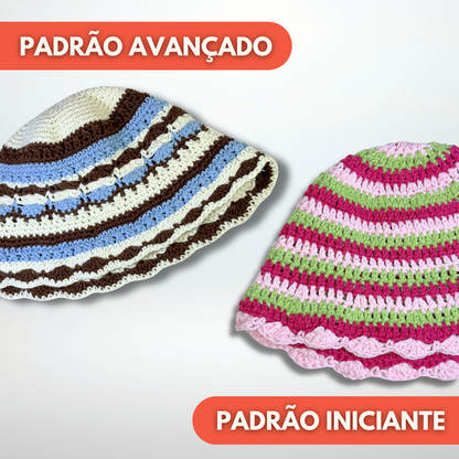 Projeto Completo de Crochet (Chapéu Bucket)