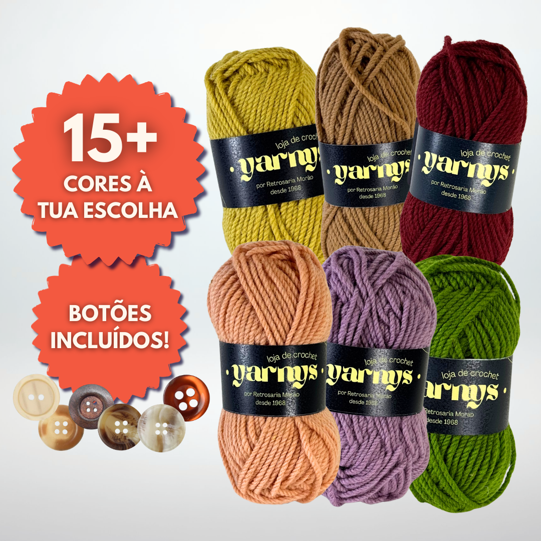 Projeto Completo de Crochet (Mala 100% Lã)