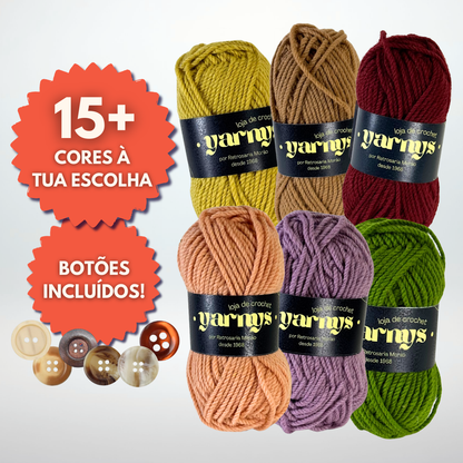 Projeto Completo de Crochet (Mala 100% Lã)