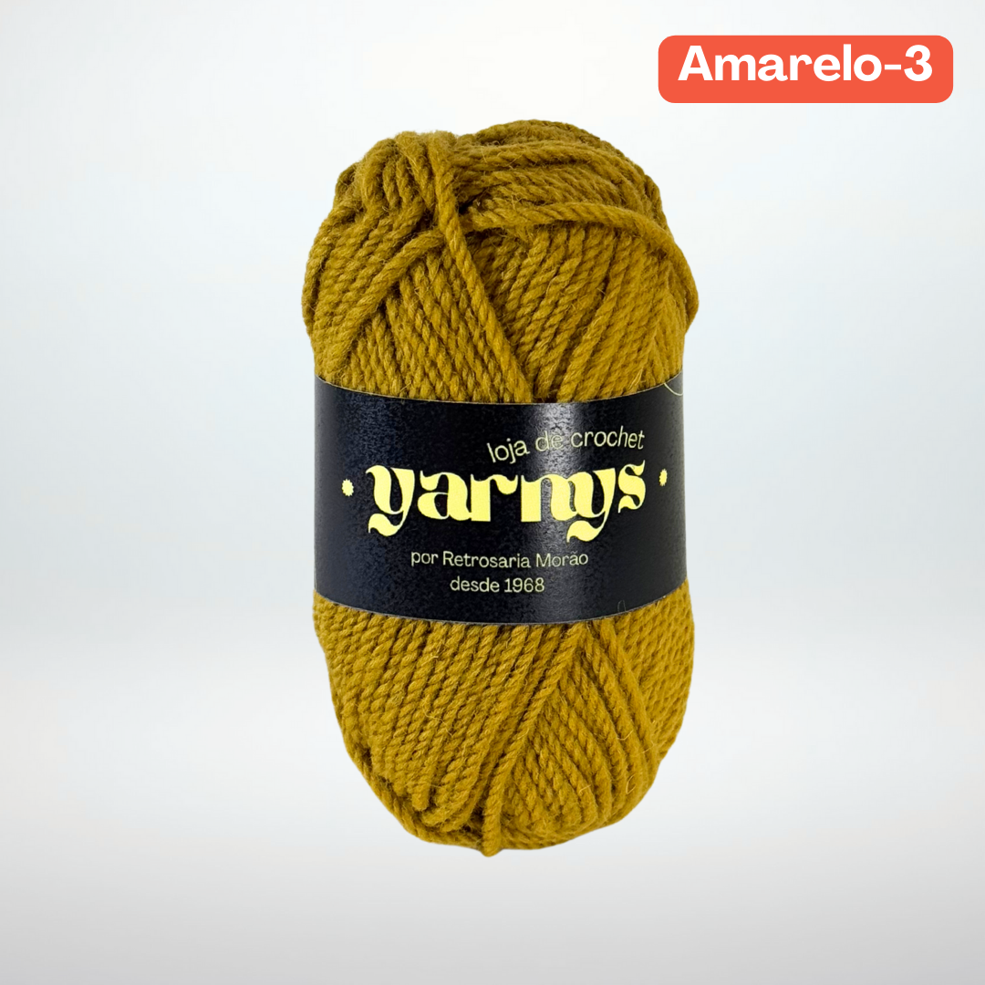Conjunto de Fios 100% Lã (Projeto da Mala)