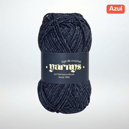 Conjunto de Fios de Lã Reciclada
