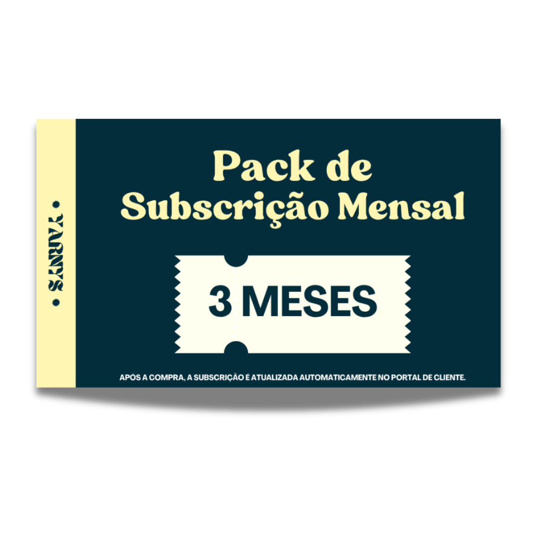 Pack de Subscrição Mensal