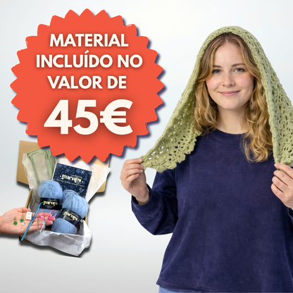 Projeto Completo de Crochet (Lenço/Xaile)