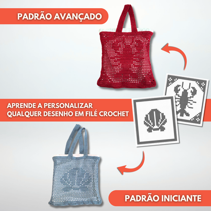 Projeto Completo de Crochet (Tote Bag)